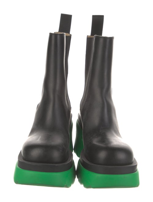 Bottega Veneta Leather Rain Boots