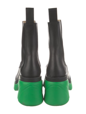 Bottega Veneta Leather Rain Boots