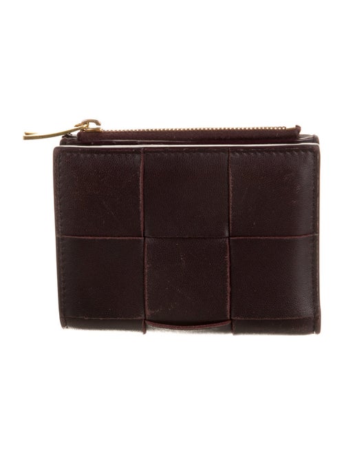 Bottega Veneta Intrecciato Weave Leather Wallet