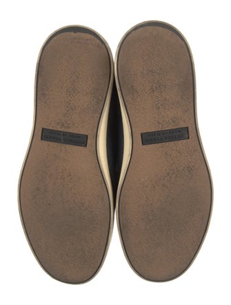 Bottega Veneta Intrecciato Weave Denim Sneakers