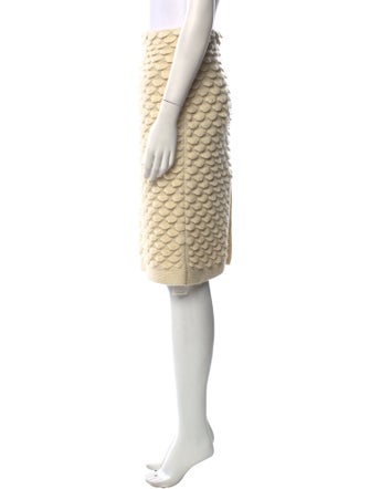 Bottega Veneta Wool Knee-Length Skirt