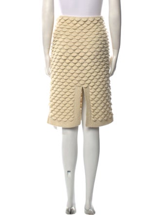 Bottega Veneta Wool Knee-Length Skirt