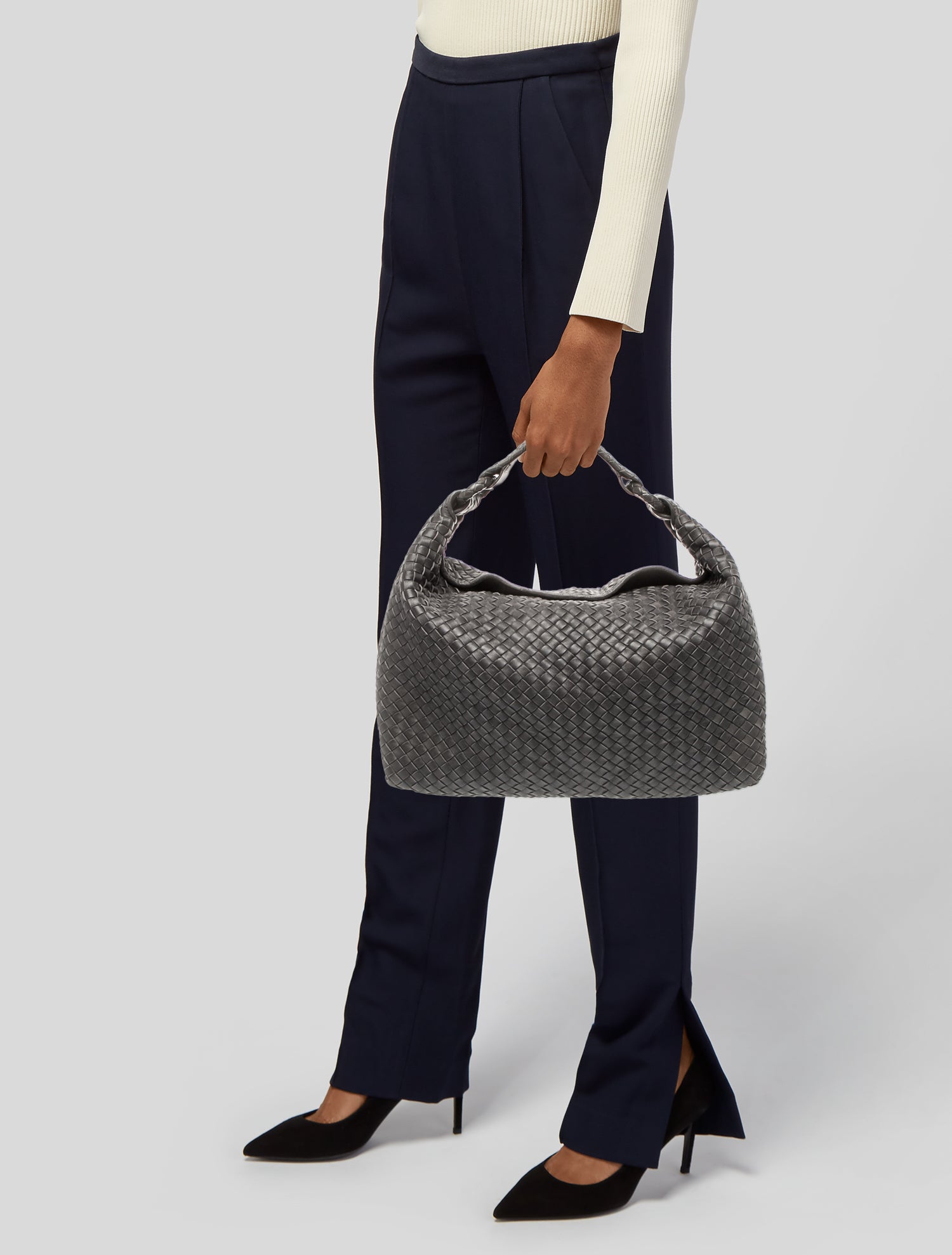 Bottega Veneta Intrecciato Top Handle Bag