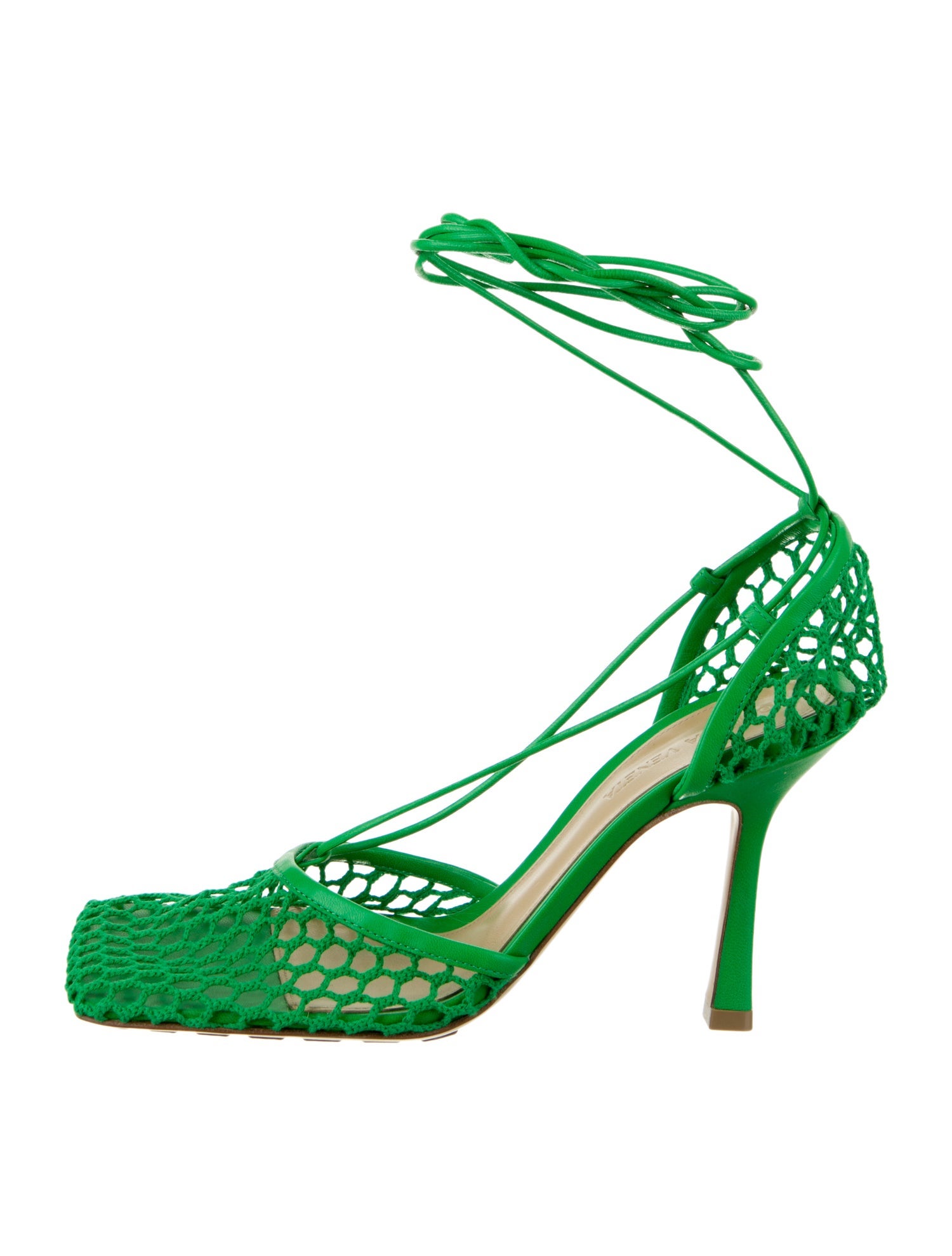 Bottega Veneta Mesh Sandals