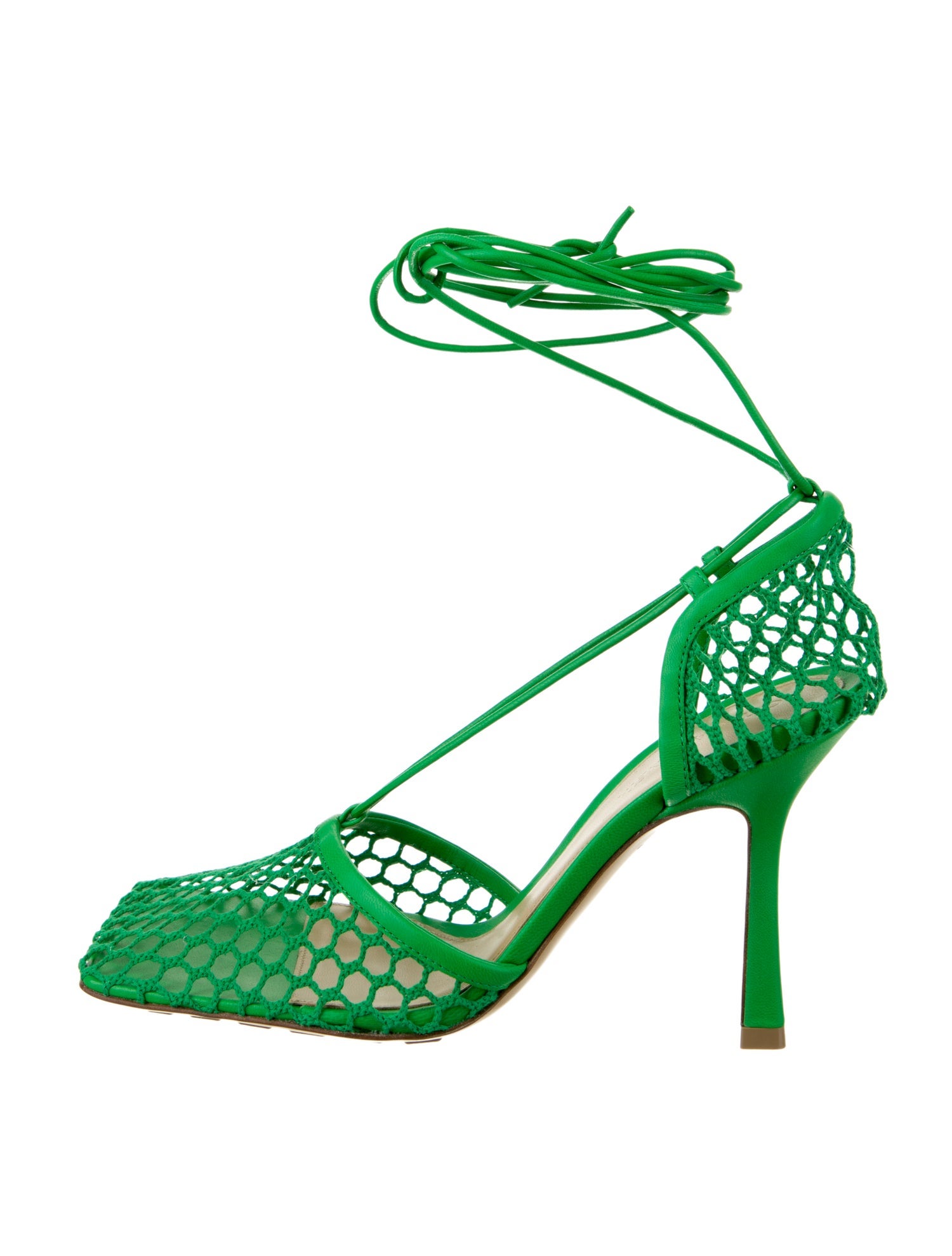 Bottega Veneta Mesh Sandals w/ Tags