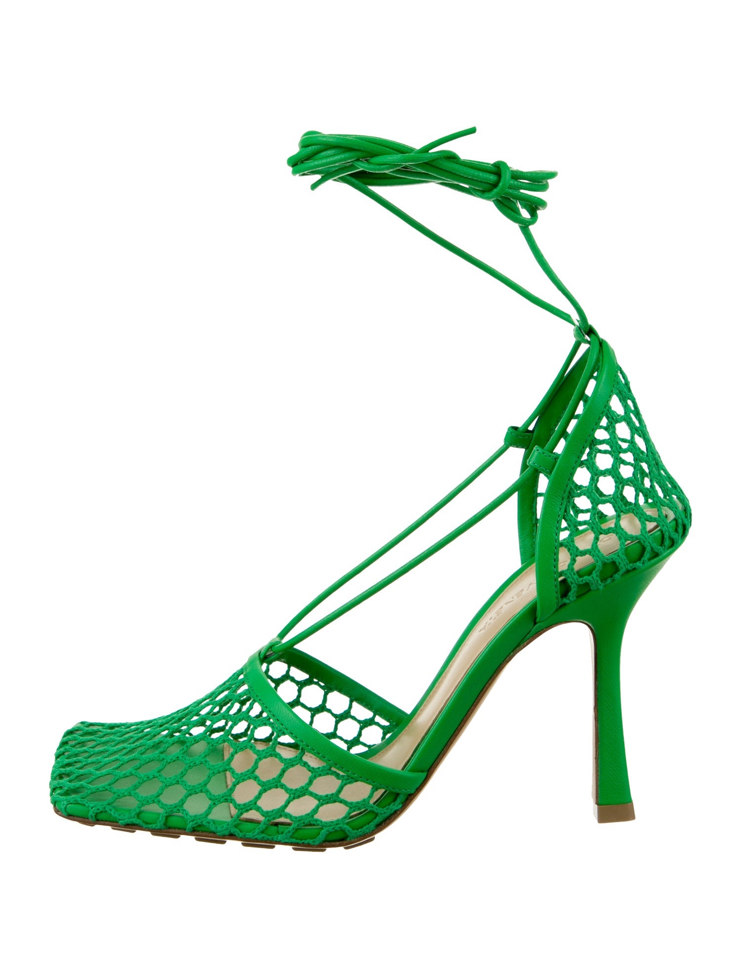 Bottega Veneta Mesh Sandals w/ Tags