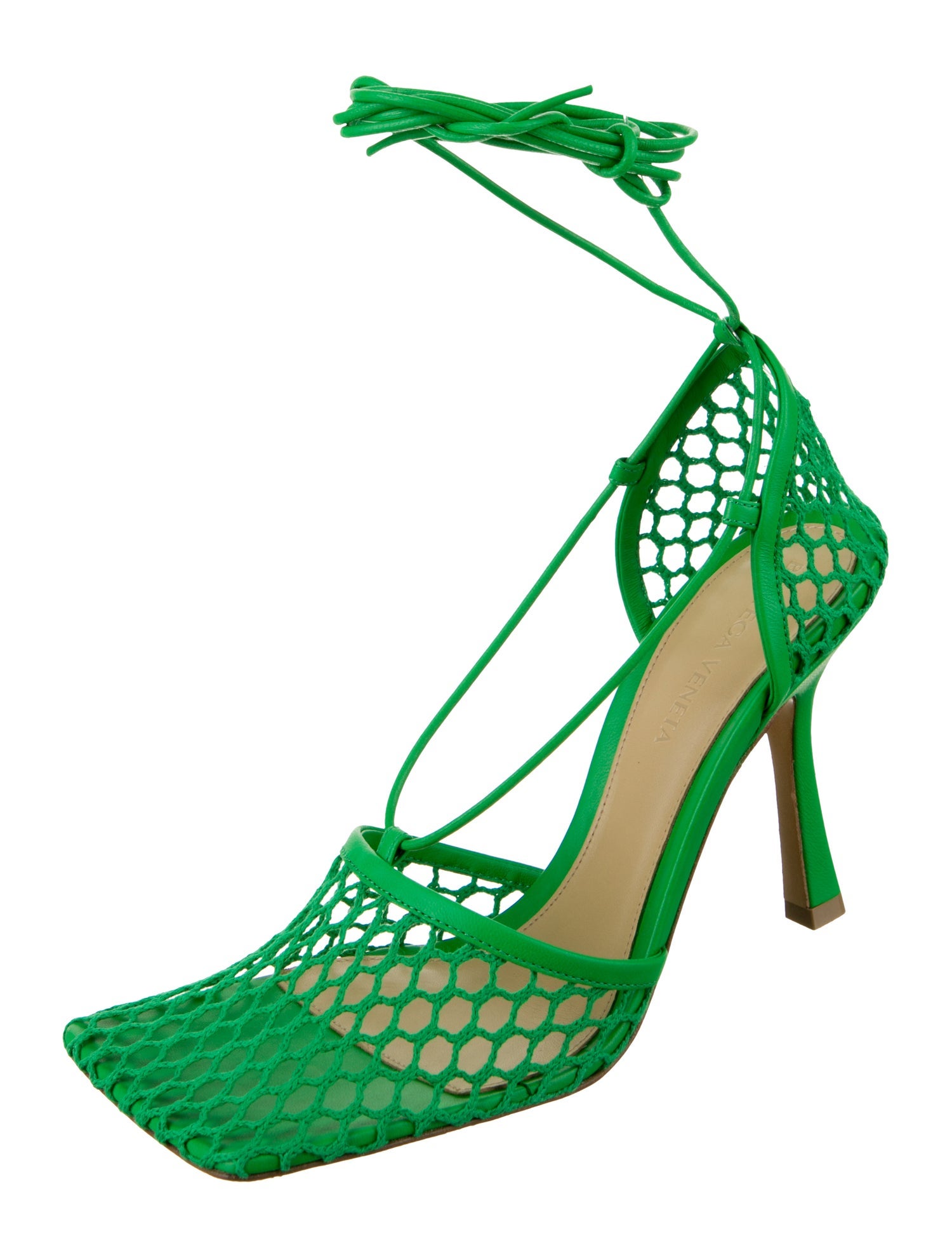 Bottega Veneta Mesh Sandals w/ Tags