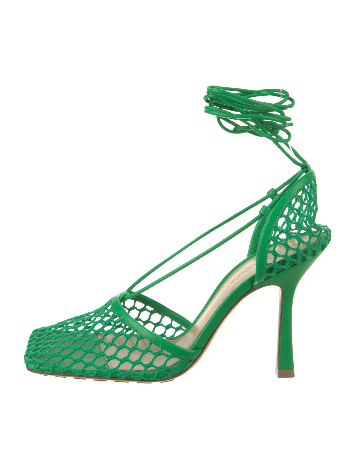 Bottega Veneta Mesh Sandals w/ Tags