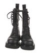 Bottega Veneta Leather Combat Boots