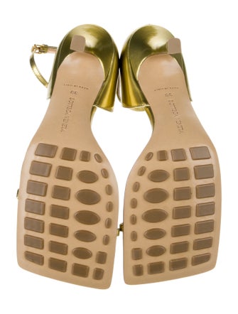 Bottega Veneta Patent Leather Sandals