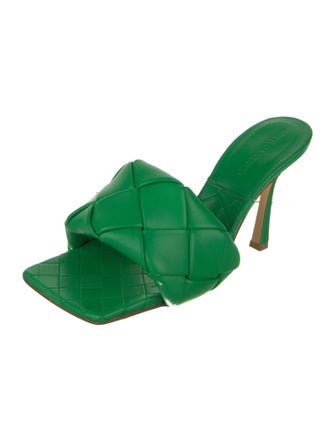 Bottega Veneta Leather Slides