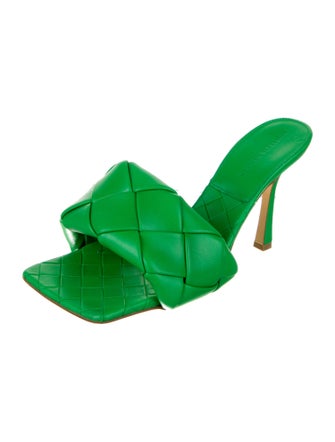 Bottega Veneta Leather Slides