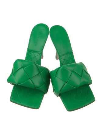 Bottega Veneta Leather Slides