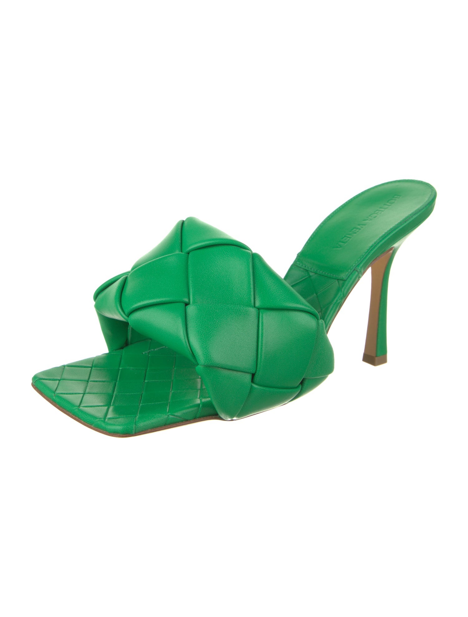 Bottega Veneta Leather Slides