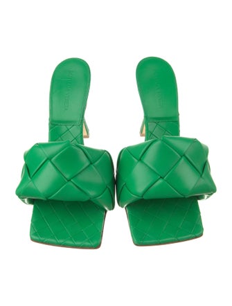 Bottega Veneta Leather Slides