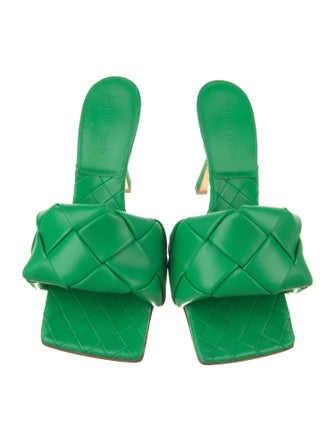 Bottega Veneta Leather Slides