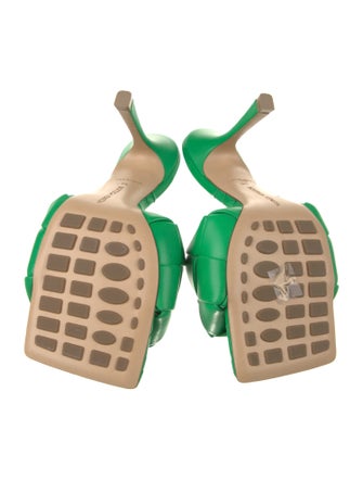 Bottega Veneta Leather Slides