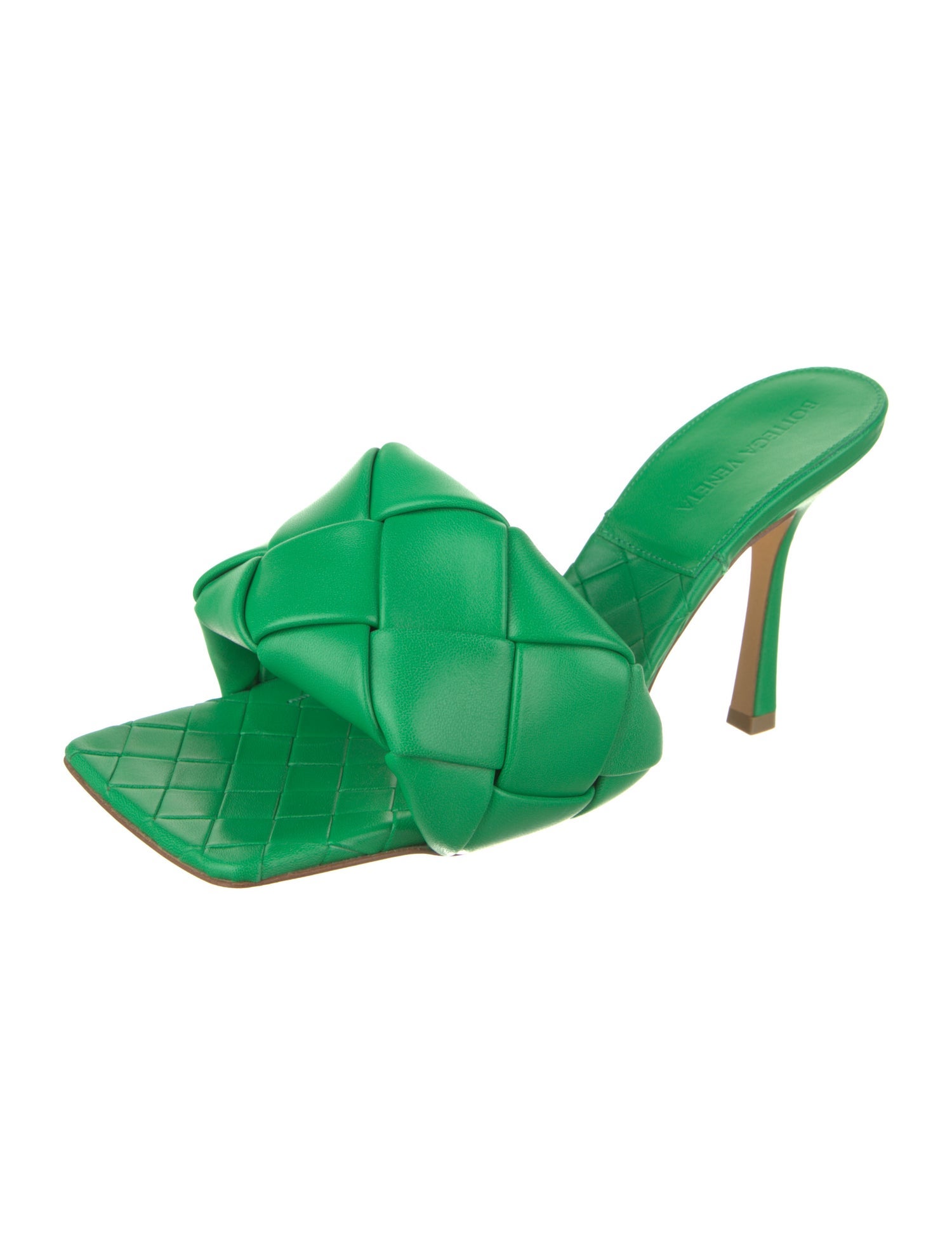 Bottega Veneta Leather Slides