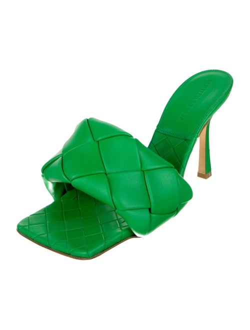 Bottega Veneta Leather Slides