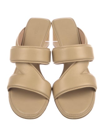 Bottega Veneta Leather Slides