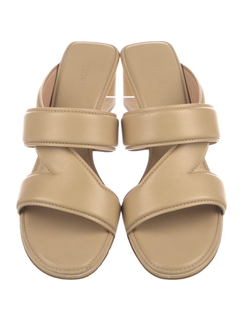 Bottega Veneta Leather Slides