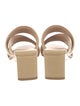 Bottega Veneta Leather Slides