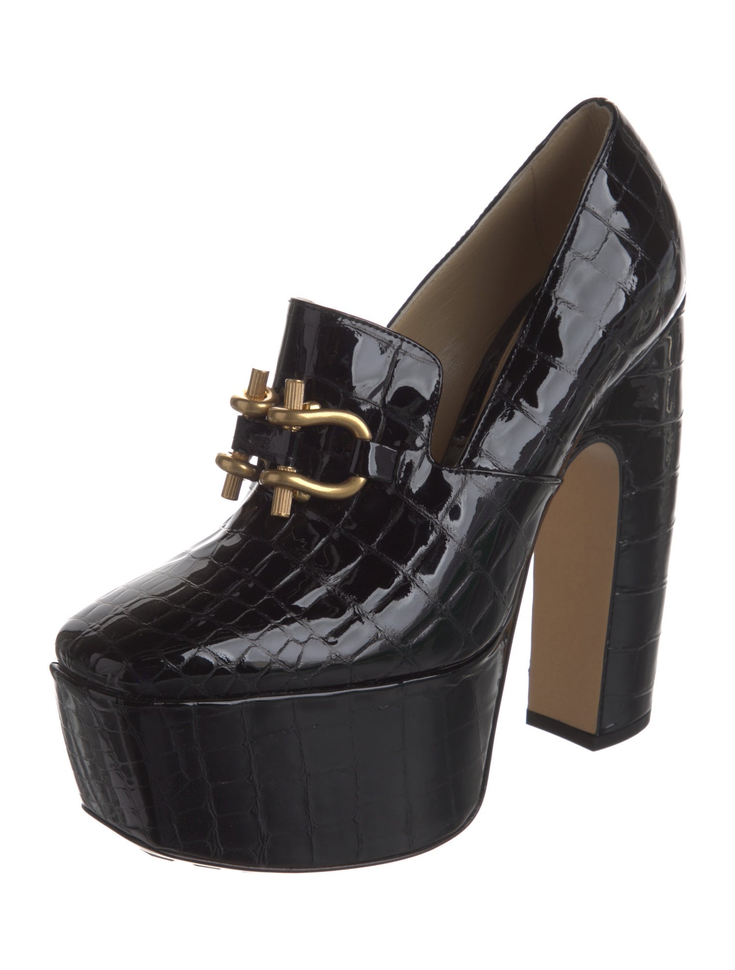 Bottega Veneta Patent Leather Pumps