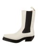 Bottega Veneta Leather Colorblock Pattern Western Boots