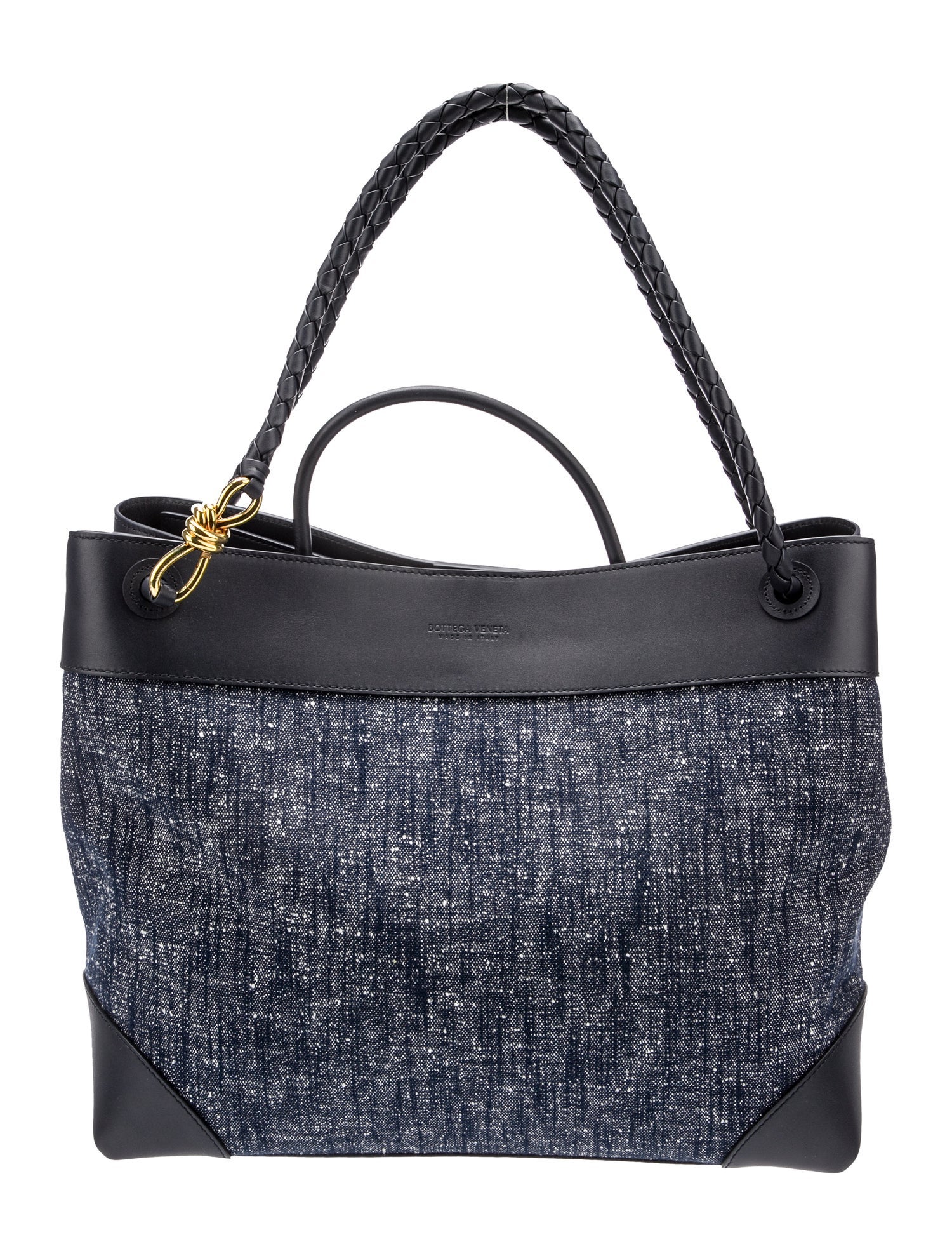 Bottega Veneta Leather Andiamo Large w/ Tags