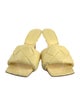 Bottega Veneta Intrecciato Weave Leather Slides