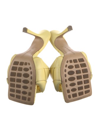 Bottega Veneta Intrecciato Weave Leather Slides