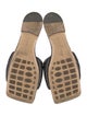 Bottega Veneta Quilted Pattern Leather Flats