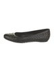 Bottega Veneta Intrecciato Weave Leather Ballet Flats