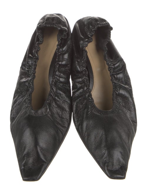 Bottega Veneta Leather Ballet Flats