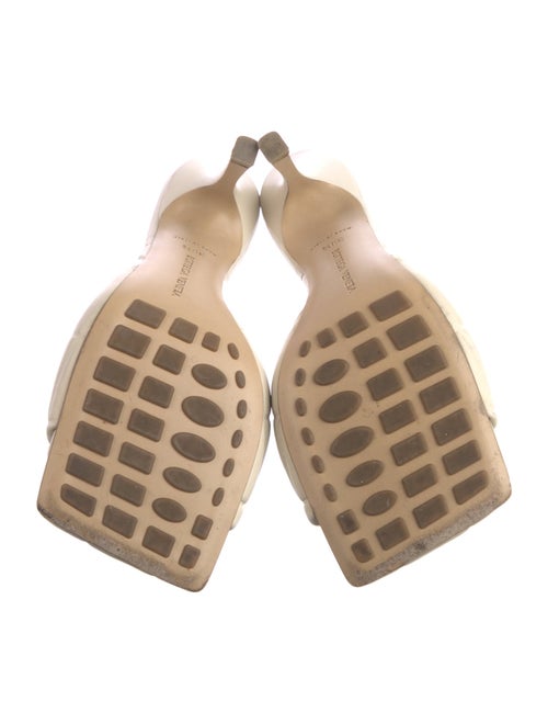 Bottega Veneta Quilted Pattern Leather Slides