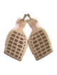 Bottega Veneta Quilted Pattern Leather Slides