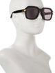 Bottega Veneta Square Tinted Sunglasses