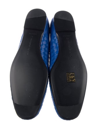Bottega Veneta Intrecciato Weave Leather Loafers
