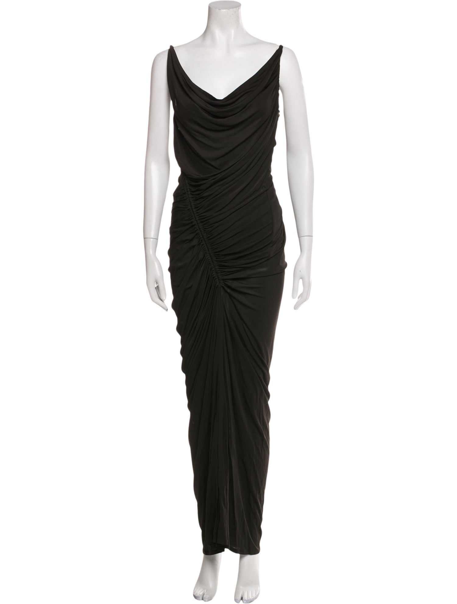Bottega Veneta Cowl Neck Long Dress