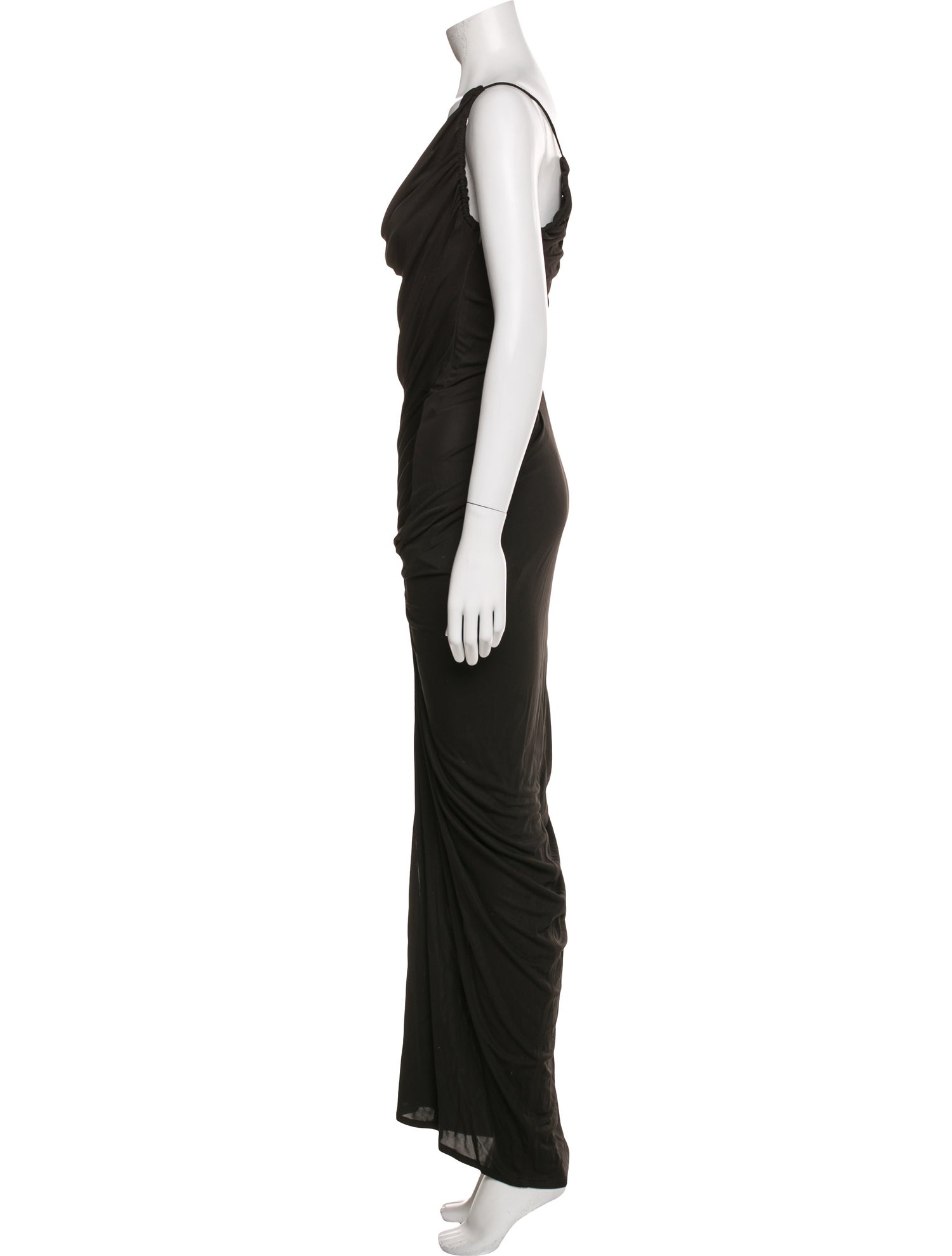 Bottega Veneta Cowl Neck Long Dress