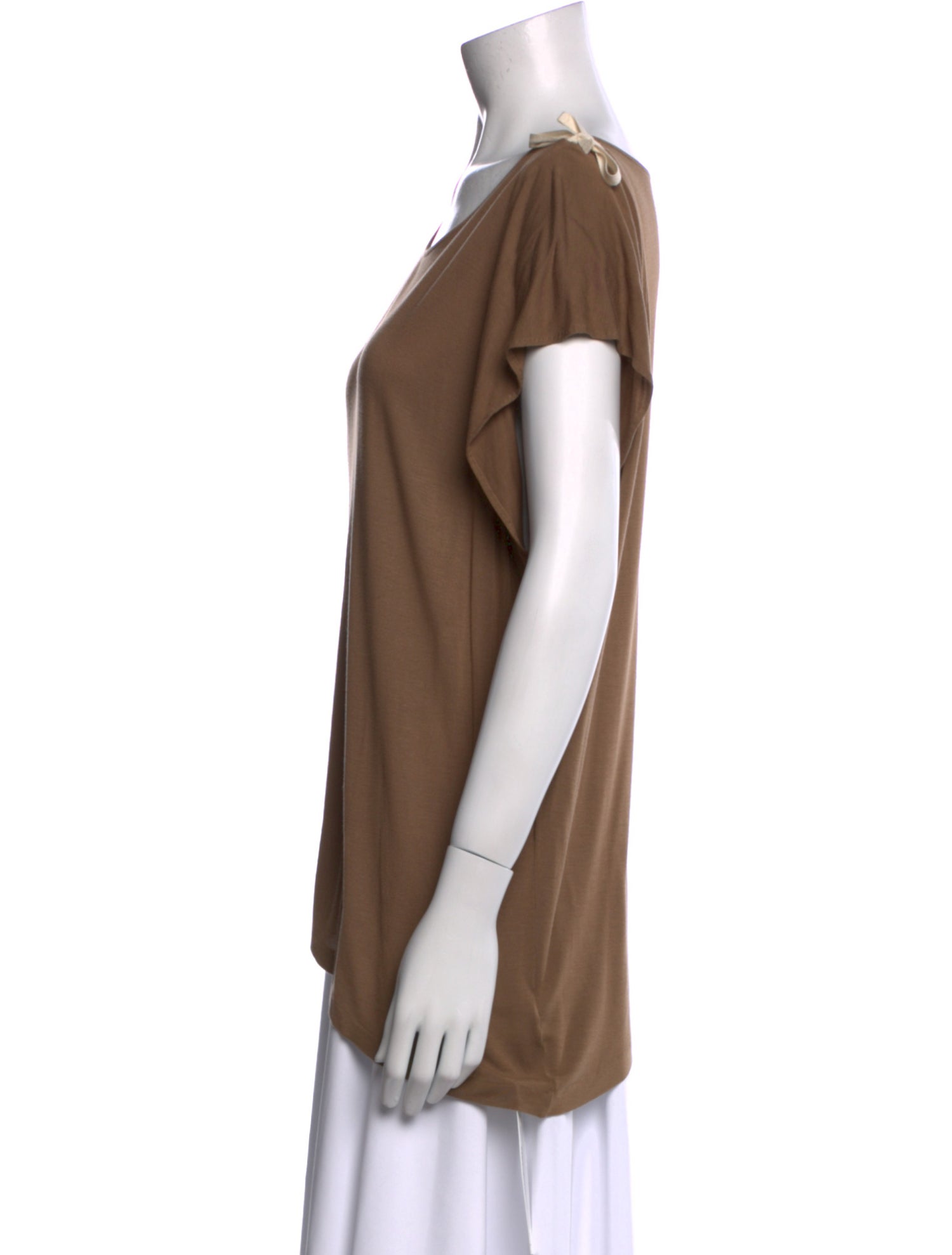 Bottega Veneta Scoop Neck Short Sleeve T-Shirt