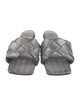 Bottega Veneta Intrecciato Weave Leather Slides