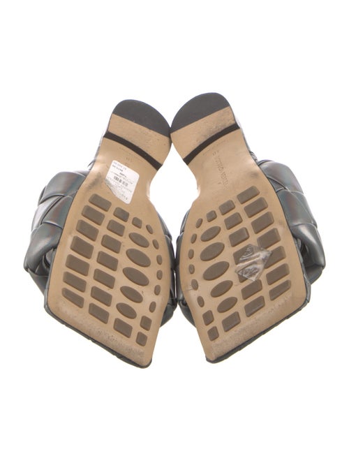Bottega Veneta Intrecciato Weave Leather Slides