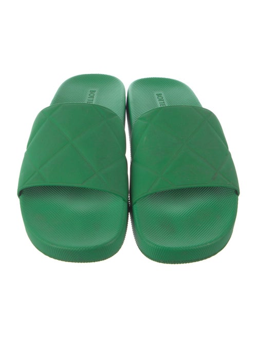 Bottega Veneta Rubber Animal Print Slides