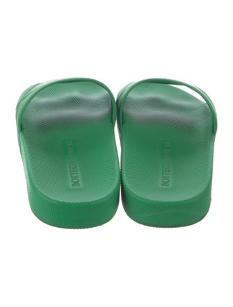 Bottega Veneta Rubber Animal Print Slides