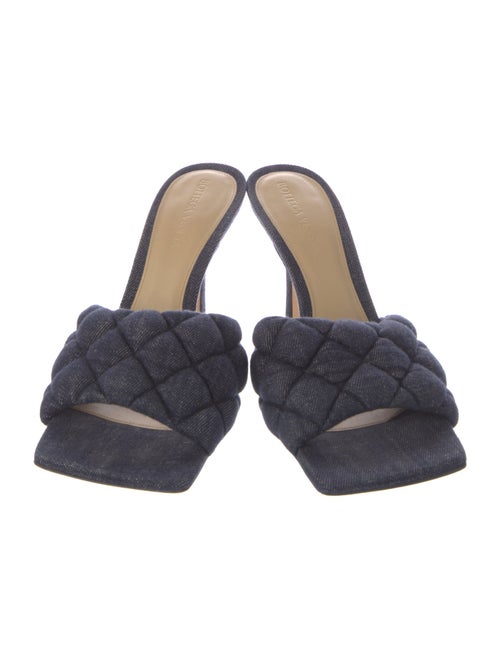 Bottega Veneta Denim Slides
