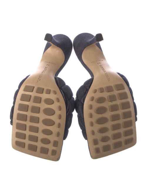 Bottega Veneta Denim Slides