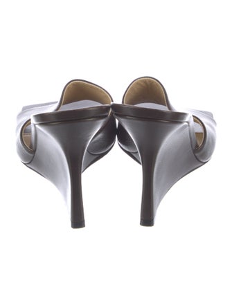 Bottega Veneta Leather Slides