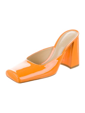Bottega Veneta Patent Leather Mules