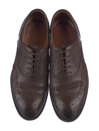 Bottega Veneta Leather Oxfords